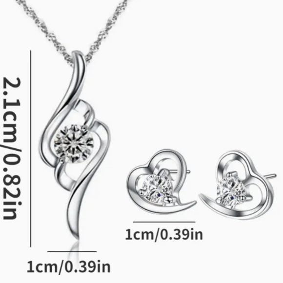 THREE-PIECE SET in Silver - Picture 2 of 4